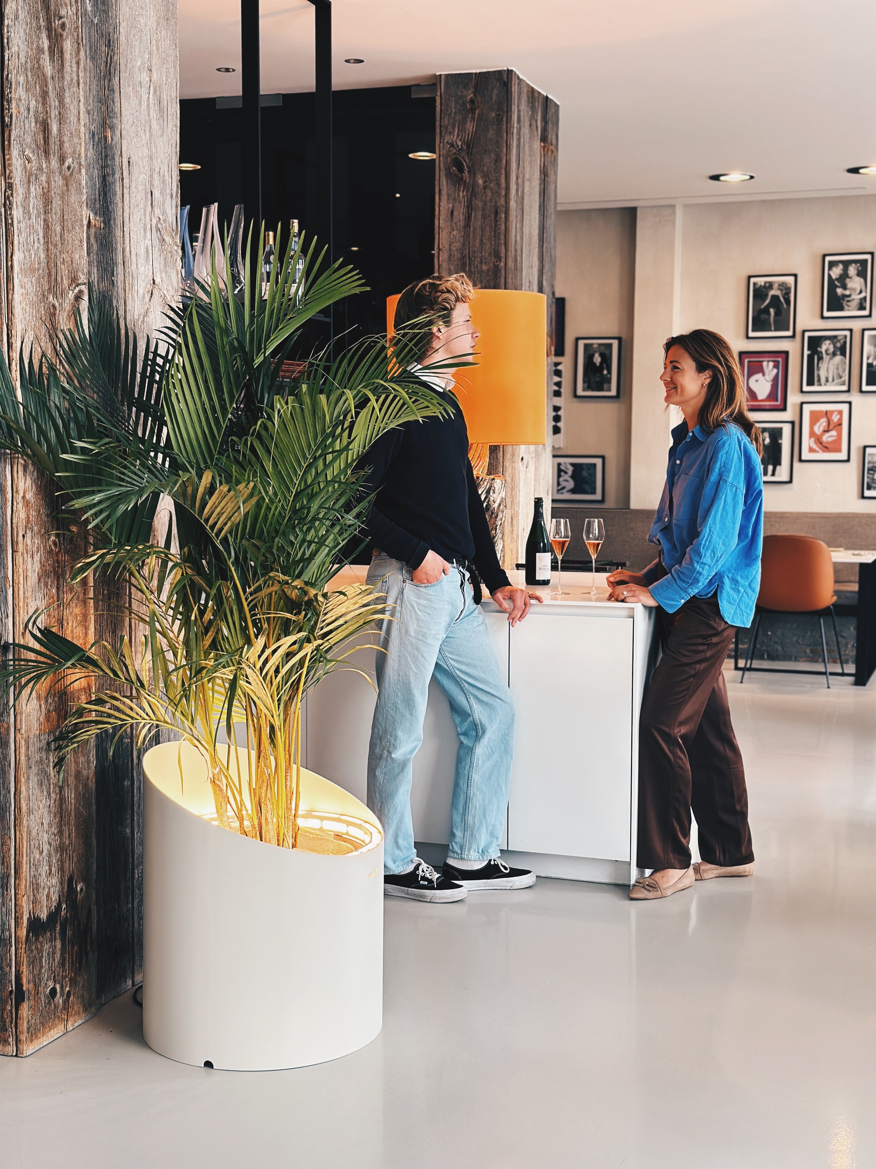 Mazu Wedge planter luxe design plantenbak