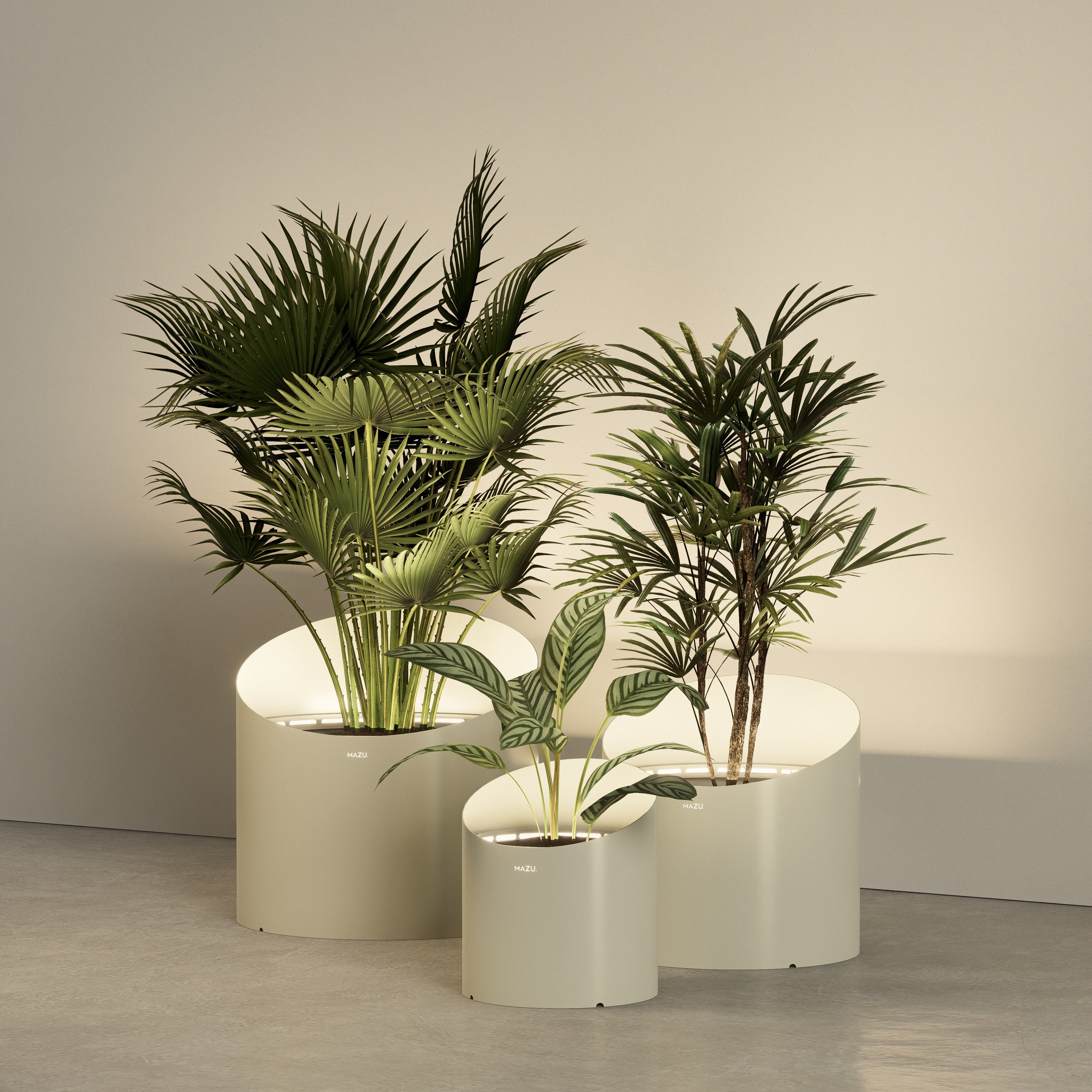 Mazu Wedge planter luxe design plantenbak