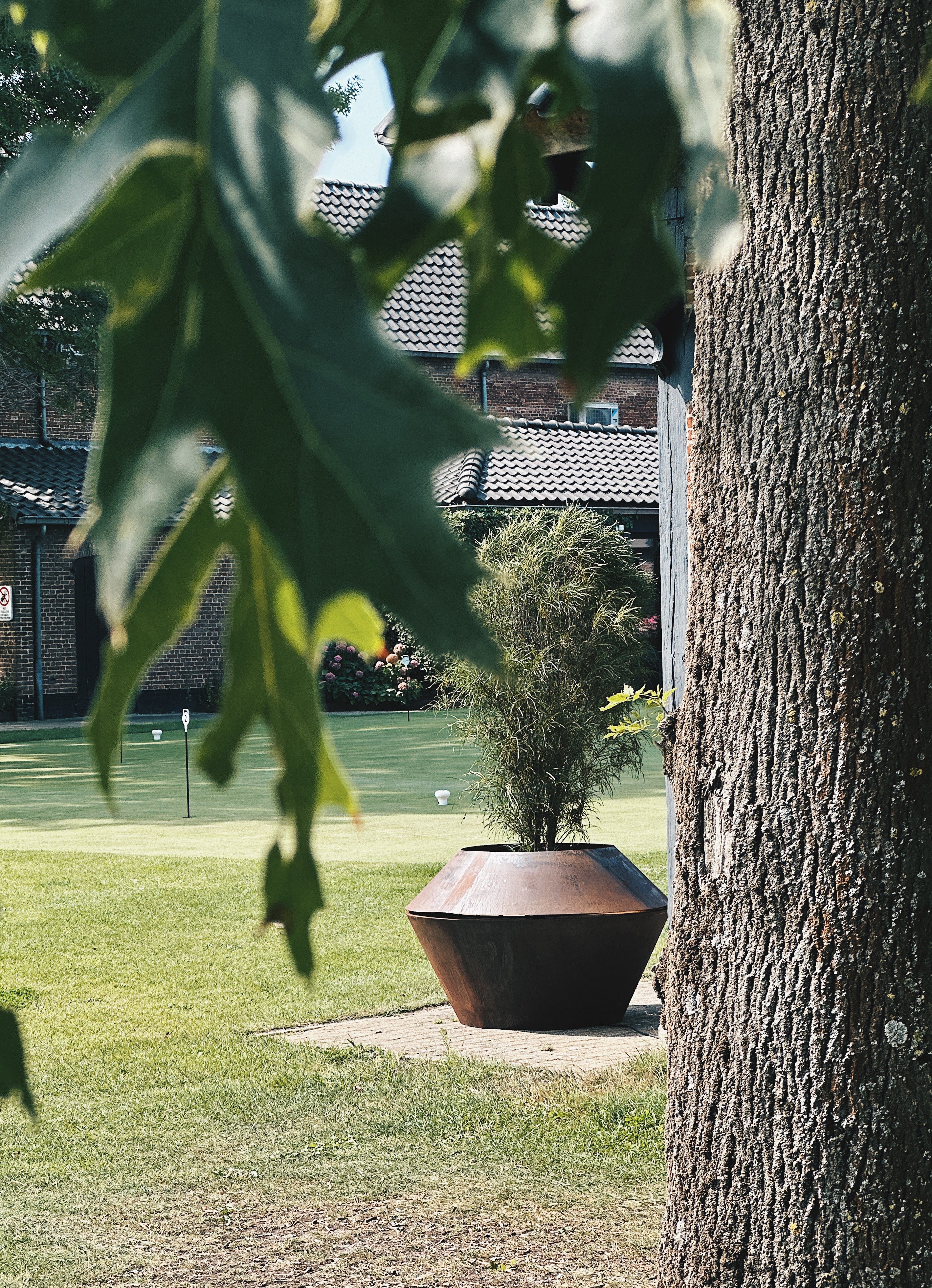 Mazu Oyster Planter met LED-verlichting Exclusieve plantenbak