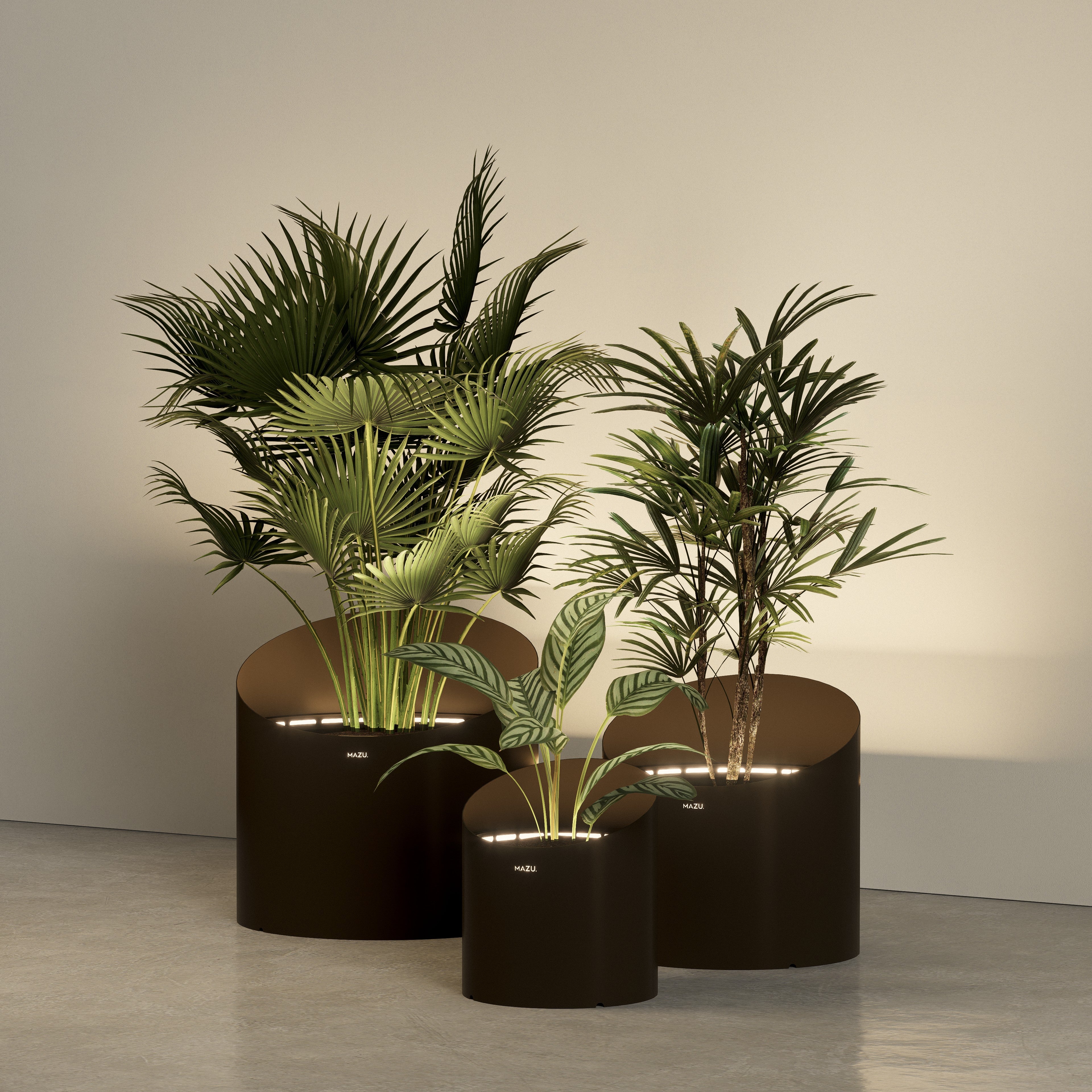 Mazu Wedge planter luxe design plantenbak